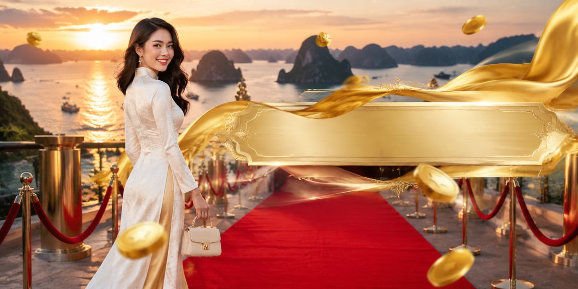 Người dùng Hạ Long mặc áo dài nhận ưu đãi VIP và tiền thưởng trực tuyến